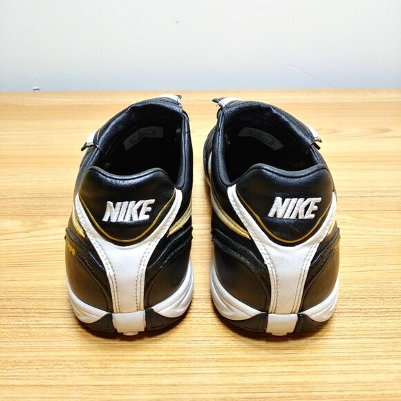 Nike Soccer Shoes Men's US 11.5 Tiempo Mystic III 3 TF Turf 2009 2010 366183-018 - Picture 5 of 9